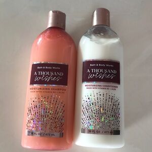 Shampoo and conditioner